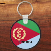 Porte-clés Drapeau de qualité Roundel Érythrée (Recto)