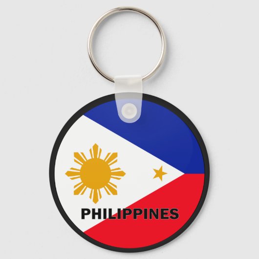 Porte-clés Drapeau de qualité Roundel Philippines (Recto)