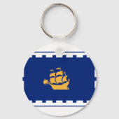 Porte-clés Drapeau de Québec (Recto)