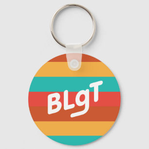 Porte-clés Drapeau de rayure de BLgT
