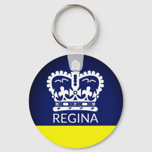Porte-clés Drapeau de Regina, Saskatchewan