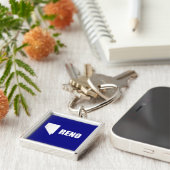 Porte-clés Drapeau de Reno, Porte - clé du Nevada (Côté)