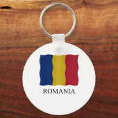 Porte-clés Drapeau de Roumanie (Recto)