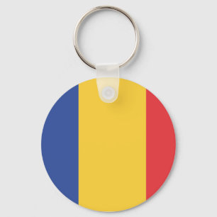 Porte-clés Drapeau de Roumanie, drapeau roumain