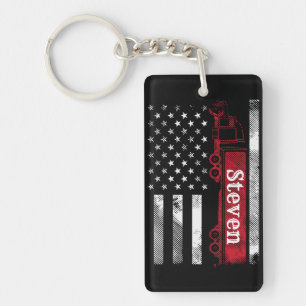 Porte-clés Drapeau de routier personnalisé