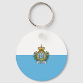 Porte-clés Drapeau de Saint-Marin (Verso)