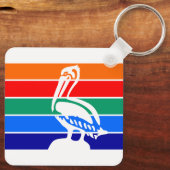 Porte-clés Drapeau de Saint-Pétersbourg, Floride (Verso)