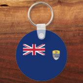 Porte-clés Drapeau de Sainte-Hélène (Verso)