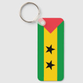 Porte-clés Drapeau de São Tomé e Príncipe (Recto)