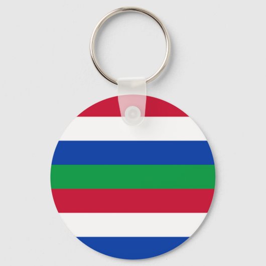 Porte-clés Drapeau de Schiermonnikoog (Recto)