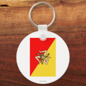 Porte-clés Drapeau de Sicilia (Recto)