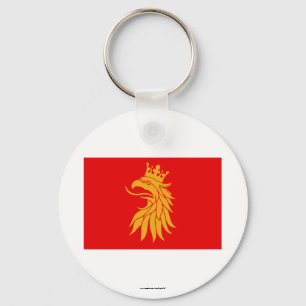 Porte-clés Drapeau de Skåne län