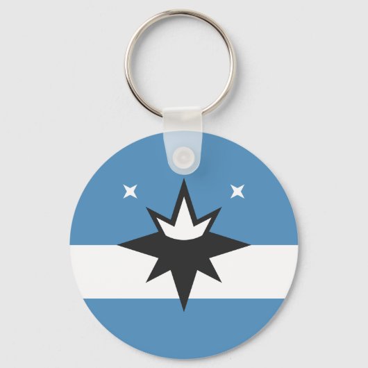 Porte-clés Drapeau de Springfield, Missouri (Recto)