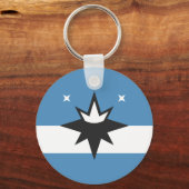 Porte-clés Drapeau de Springfield, Missouri (Recto)