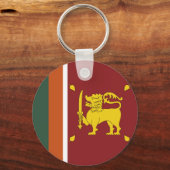 Porte-clés drapeau de Sri Lanka (Recto)