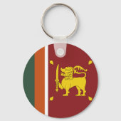 Porte-clés drapeau de Sri Lanka (Verso)