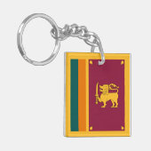 Porte-clés Drapeau de Sri Lanka (Devant gauche)