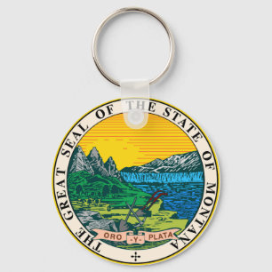 Porte-clés Drapeau de symbole de république de l'Amérique d