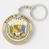 Porte-clés Drapeau de symbole de république de l'Amérique de (Dos)