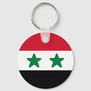 Porte-clés Drapeau de Syrie