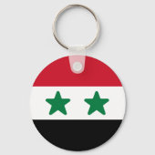 Porte-clés Drapeau de Syrie (Verso)