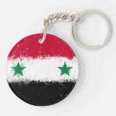 Porte-clés Drapeau de Syrie (Dos)