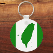 Porte-clés Drapeau de Taïwan (Verso)