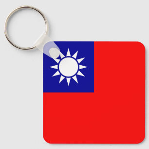 Porte-clés Drapeau de Taïwan