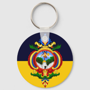 Porte-clés Drapeau de Tegucigalpa, le Honduras