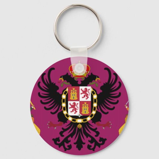Porte-clés Drapeau de Tolède (Espagne) (Recto)