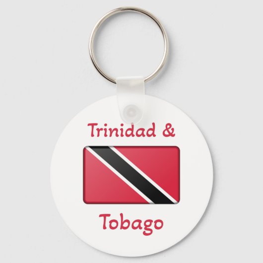 Porte-clés Drapeau de Trinité-et-Tobago (Recto)
