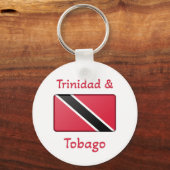 Porte-clés Drapeau de Trinité-et-Tobago (Recto)