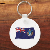 Porte-clés Drapeau de Tristan da Cunha (Recto)