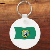 Porte-clés Drapeau de Washington (Recto)