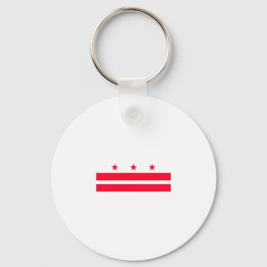 Porte-clés Drapeau de Washington D.C. _1 (Recto)