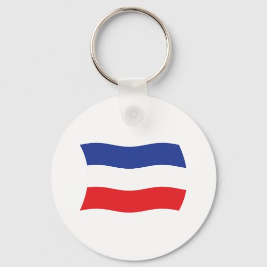 Porte-clés Drapeau de Yougoslavie (Recto)