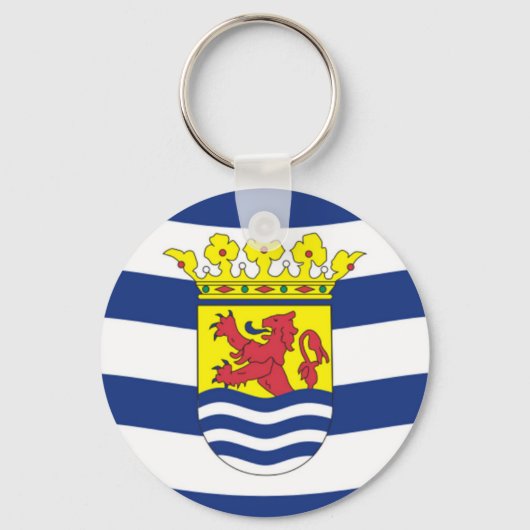 Porte-clés Drapeau de Zélande (Recto)