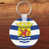 Porte-clés Drapeau de Zélande (Recto)