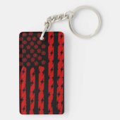 Porte-clés Drapeau démon (Dos)