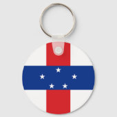 Porte-clés Drapeau des Antilles Pays-Bas (Recto)
