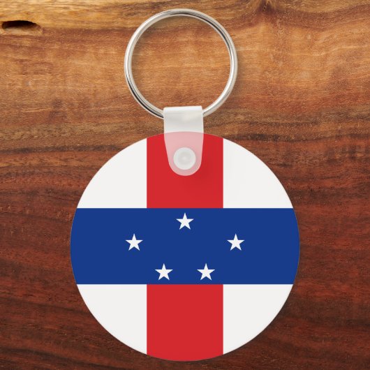 Porte-clés Drapeau des Antilles Pays-Bas (Verso)