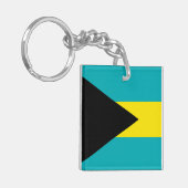 Porte-clés Drapeau des Bahamas (Devant gauche)