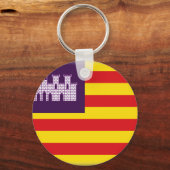 Porte-clés Drapeau des Baléares (Espagne) (Recto)