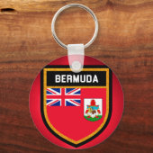 Porte-clés Drapeau des Bermudes (Recto)