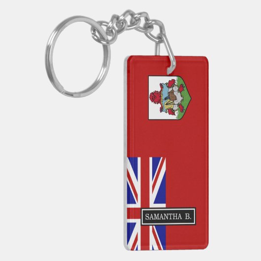 Porte-clés Drapeau des Bermudes (Devant gauche)