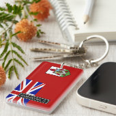 Porte-clés Drapeau des Bermudes (Devant droit)