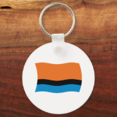 Porte-clés Drapeau des Chagossiens (Recto)