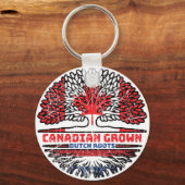 Porte-clés Drapeau des Eaux Profondes du Canada Pays-Bas (Recto)