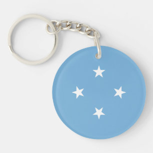 Porte-clés Drapeau des États fédérés de Micronésie