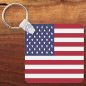 Porte-clés Drapeau des États-Unis (Recto)